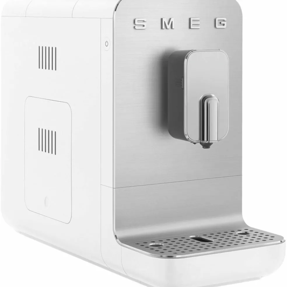 Helautomatisk espressomaskin, vit
