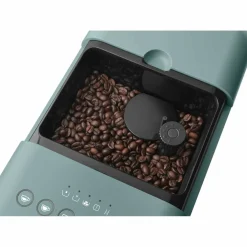 Helautomatisk espressomaskin, vit