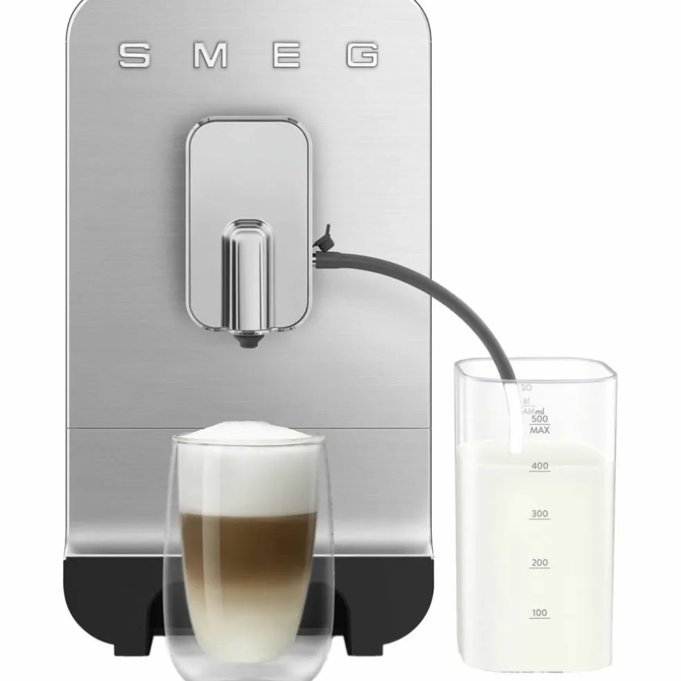 Helautomatisk espressomaskin, vit