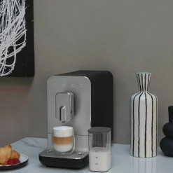 Helautomatisk espressomaskin, vit