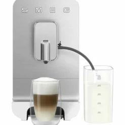 Helautomatisk espressomaskin, vit