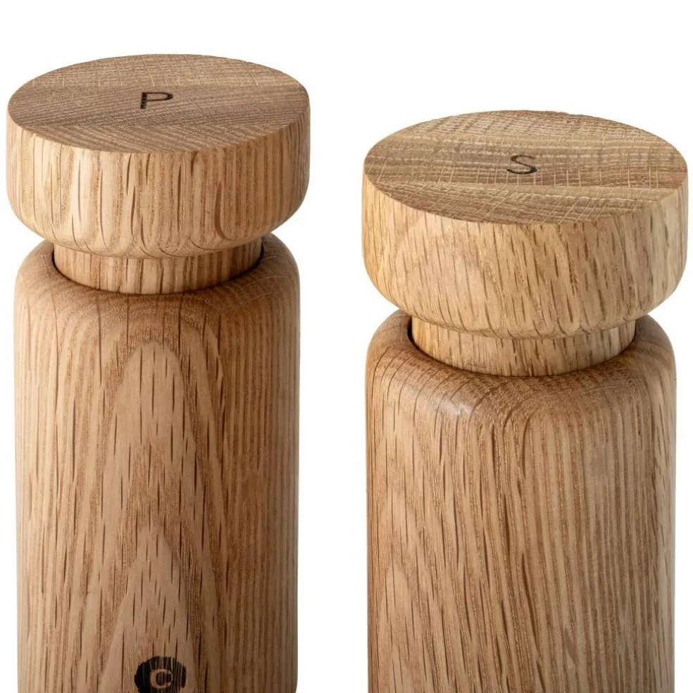 Helsinki salt- och pepparkvarn, 12 cm, ek