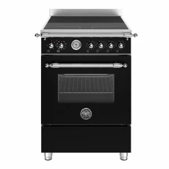 HER64I1ENEC2 Heritage induktionsspis 60 cm med 4 zoner och 1 ugn, mattsvart