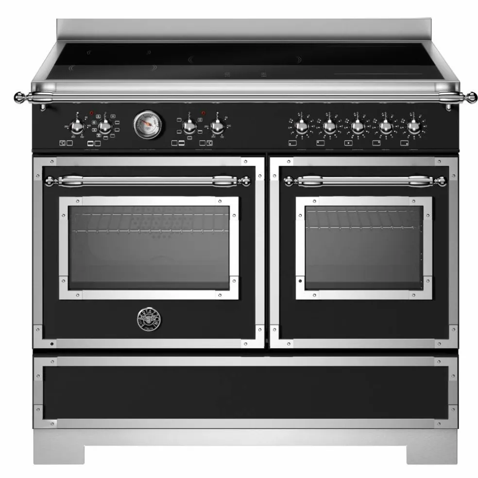 HER105I2ENET2 Heritage induktionsspis 100 cm med 5 zoner och 3 ugnar, mattsvart