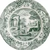 Heritage Green Italian assiett 15 cm, grön/vit