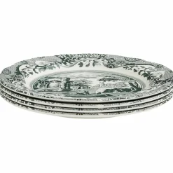 Heritage Green Italian assiett 15 cm, grön/vit
