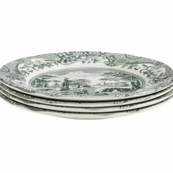 Heritage Green Italian assiett 15 cm, grön/vit