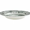 Heritage Green Italian djup tallrik 23 cm, grön/vit