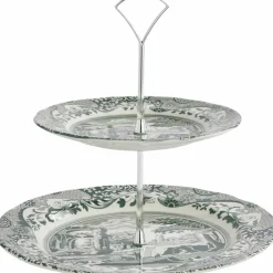 Heritage Green Italian kakfat 2-vånings, grön/vit