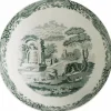 Heritage Green Italian serveringsskål 27,5 cm, grön/vit