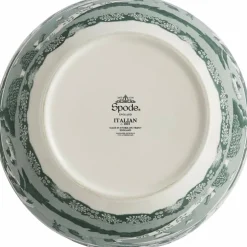 Heritage Green Italian serveringsskål 27,5 cm, grön/vit