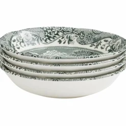 Heritage Green Italian skål 11 cm, grön/vit