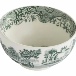 Heritage Green Italian skål 11 cm, grön/vit