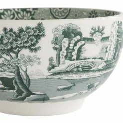 Heritage Green Italian skål 11 cm, grön/vit