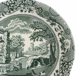 Heritage Green Italian skål 11 cm, grön/vit
