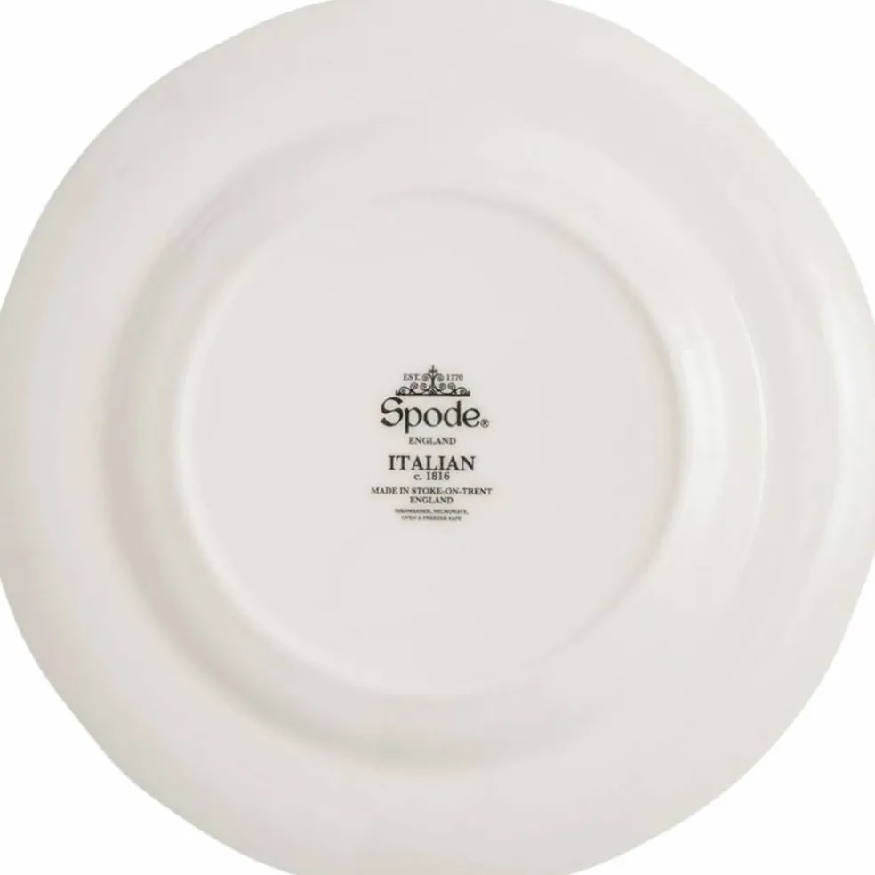 Heritage Green Italian tallrik 27 cm, grön/vit