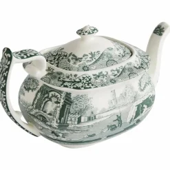 Heritage Green Italian tekanna, grön/vit