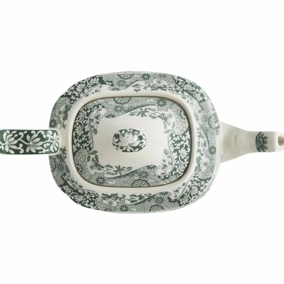 Heritage Green Italian tekanna, grön/vit