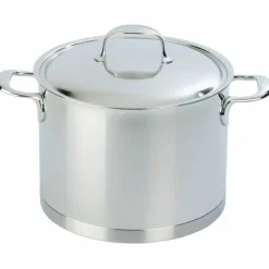 Hög Gryta med lock 20 cm 5L