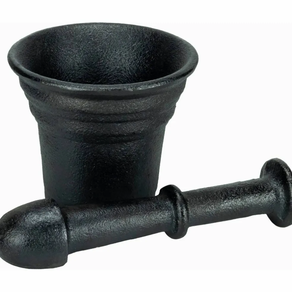 Hög Mortel, gjutjärn
