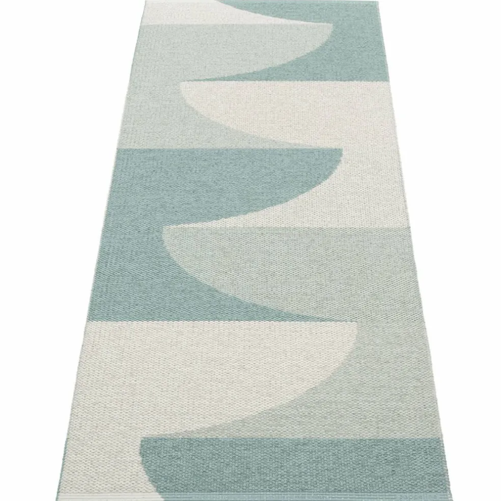 Hill matta 70 × 180 cm, army/mint/grey