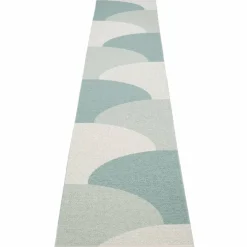 Hill matta 70 × 360 cm, army/mint/grey