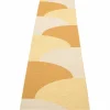 Hill matta 70 × 270 cm, ochre/yellow/cream