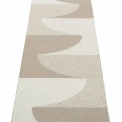 Hill matta 70 × 180 cm, ochre/yellow/cream