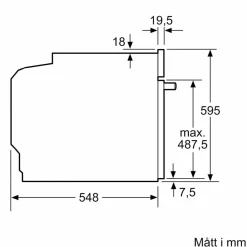 HM736G1B1 iQ700 inbyggnadsugn mikro, svart