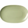 24h oval tallrik 18 × 28 cm, salvia