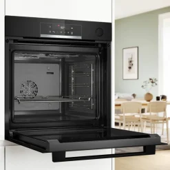 HRG532BB3 Serie 4 inbyggnadsugn 60 × 60 cm, svart