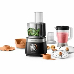HR7530/10 Viva Collection matberedare, 850 watt, svart