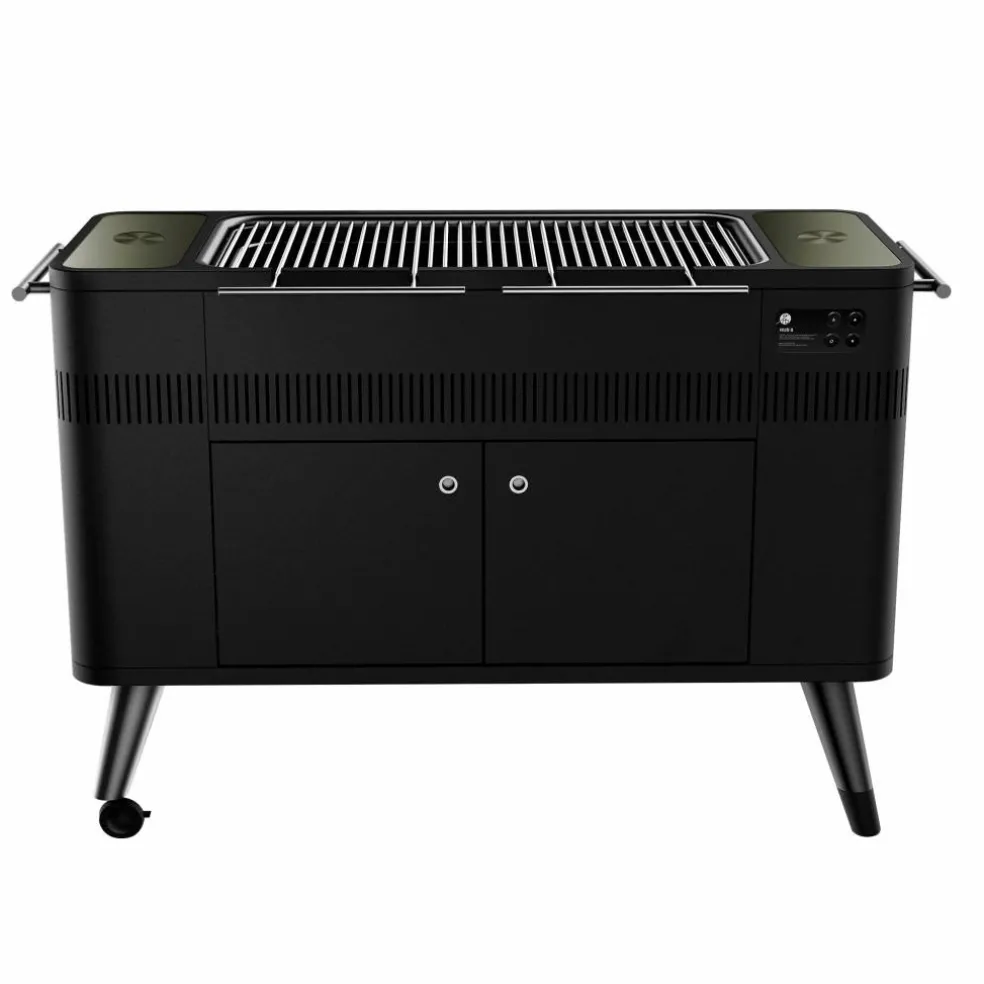 HUB II EU kolgrill, svart