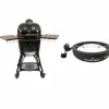 Icon kamadogrill large med rotisseri- och pizzapaket, svart