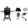 Icon Maxi kamadogrill med tillbehörspaket, svart