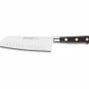 Ideal Santokukniv olivslipad 18 cm Svart