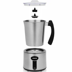 Induction mjölkskummare 650 watt, silver