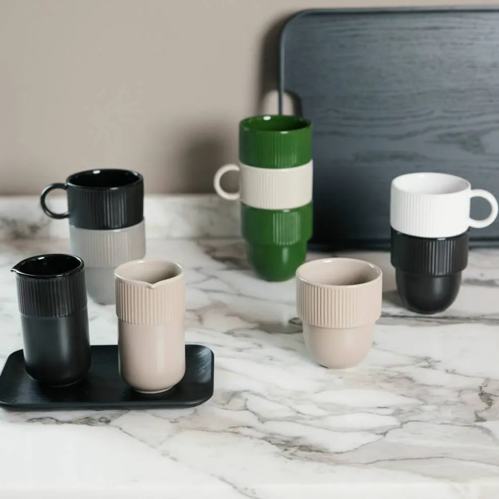 Inka-mugg 27 cl, beige