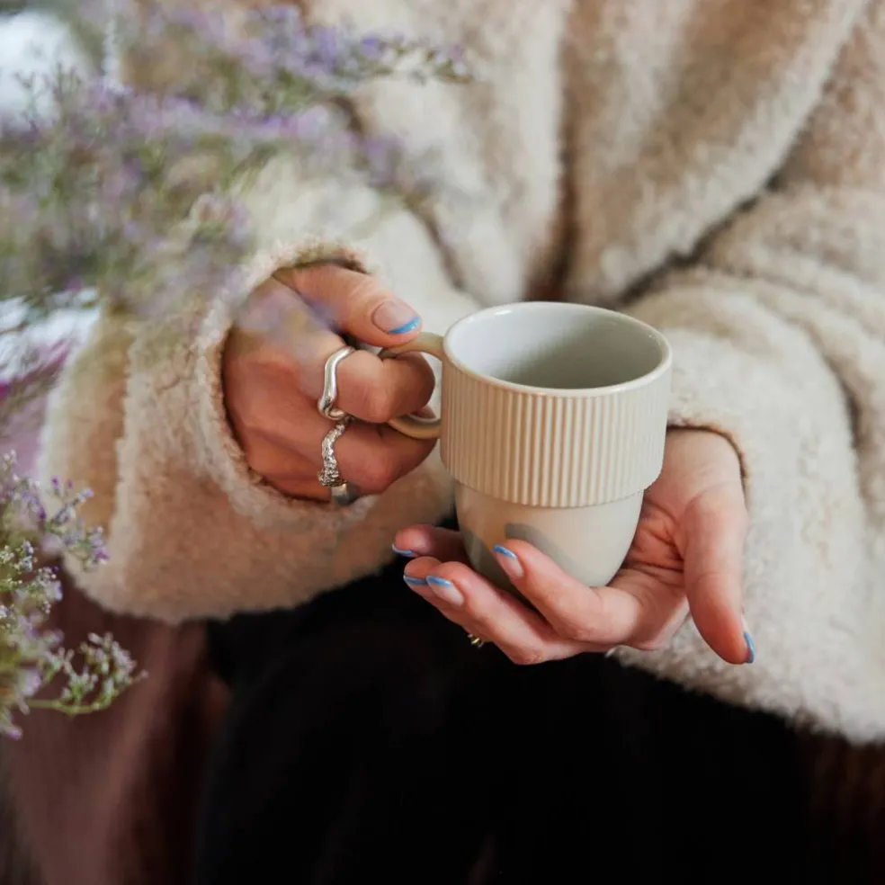 Inka-mugg 27 cl, gul