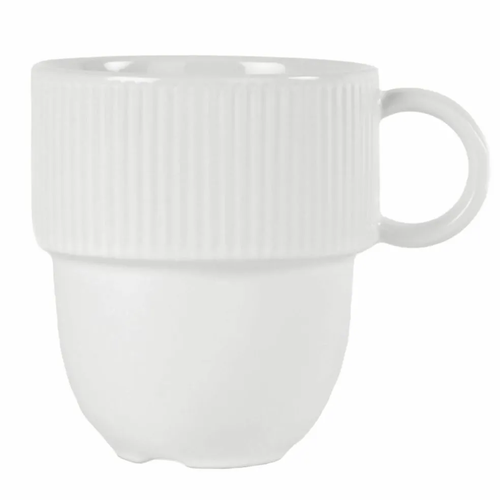 Inka-mugg 27 cl, vit