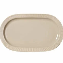 Inka serveringsfat, vit