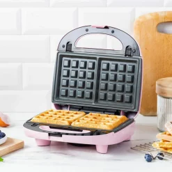 3-in-1 smörgåsgrill/våffeljärn, black