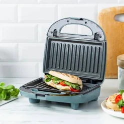 3-in-1 smörgåsgrill/våffeljärn, pink