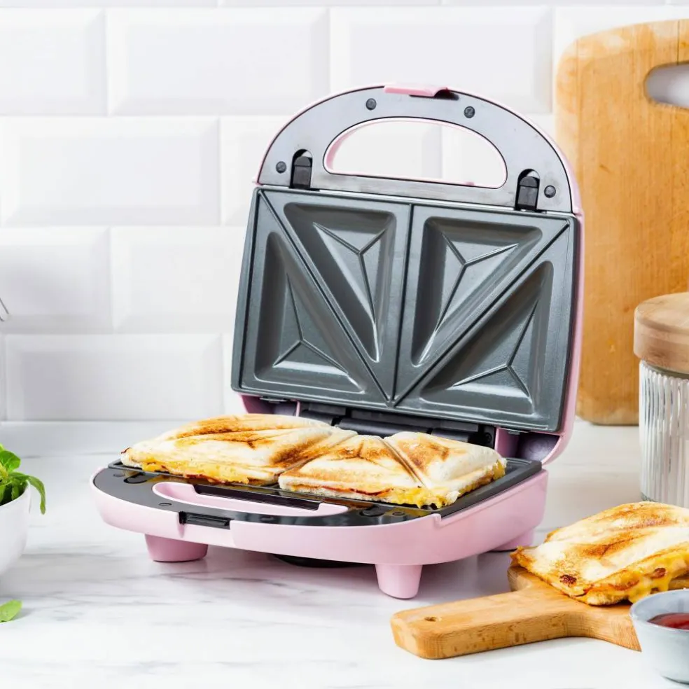 3-in-1 smörgåsgrill/våffeljärn, smokey blue