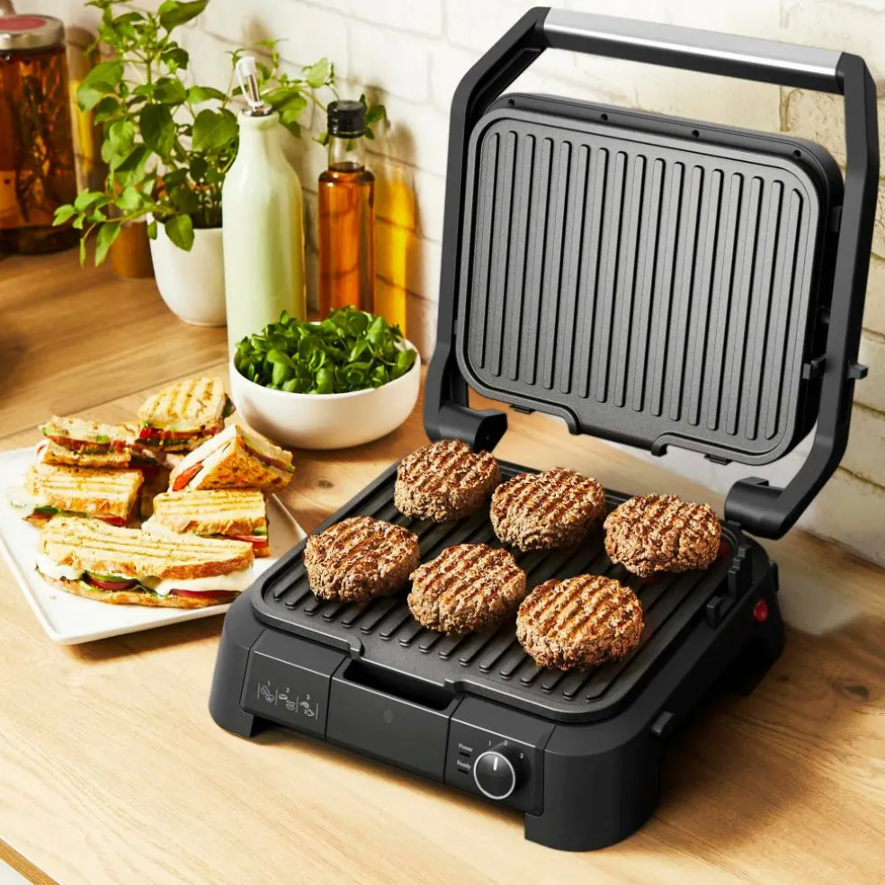 3in1 SuperGrill, rostfritt stål