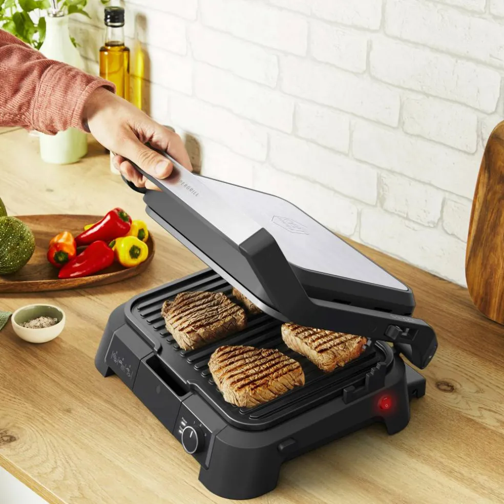 3in1 SuperGrill, rostfritt stål
