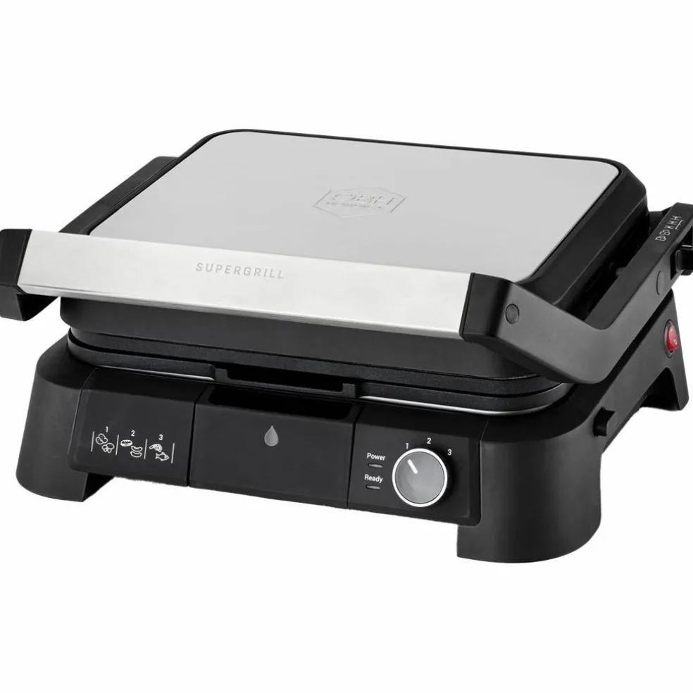 3in1 SuperGrill, rostfritt stål