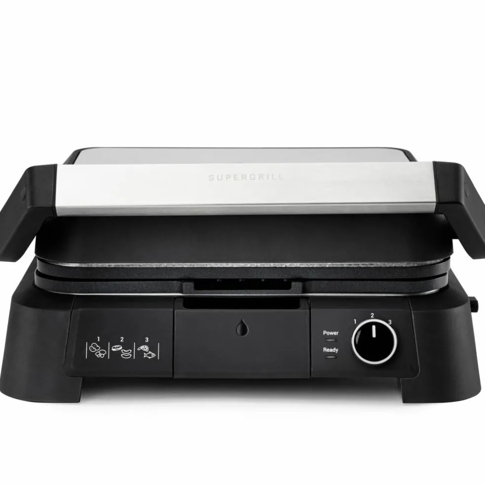 3in1 SuperGrill, rostfritt stål