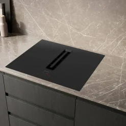 IQ300 induktionshäll med inbyggd fläktkåpa 60 cm