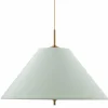 Iris pendel taklampa 50 cm, creme